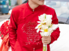 Bó Hoa Cưới từ Tulip mix Thiên Môn